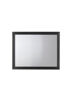 Minimalist Design Mirror with Smooth Edge - White, Black, or Dark Gray