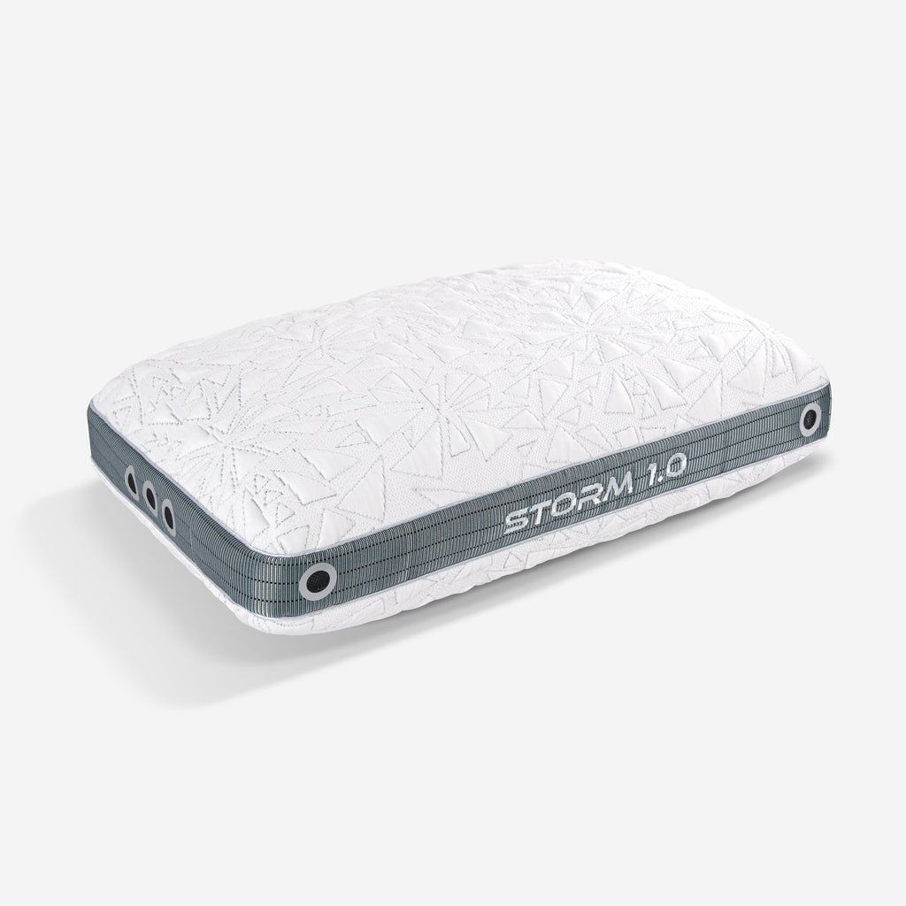 Storm Performance Cooling Pillow with Dual-Sided Comfort - White