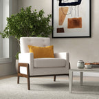 Cole Solid Wood Lounge Chair