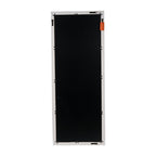Distressed Floor Mirror with Full Body View - White