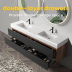 Grace 72'' Bathroom Vanity with Matt