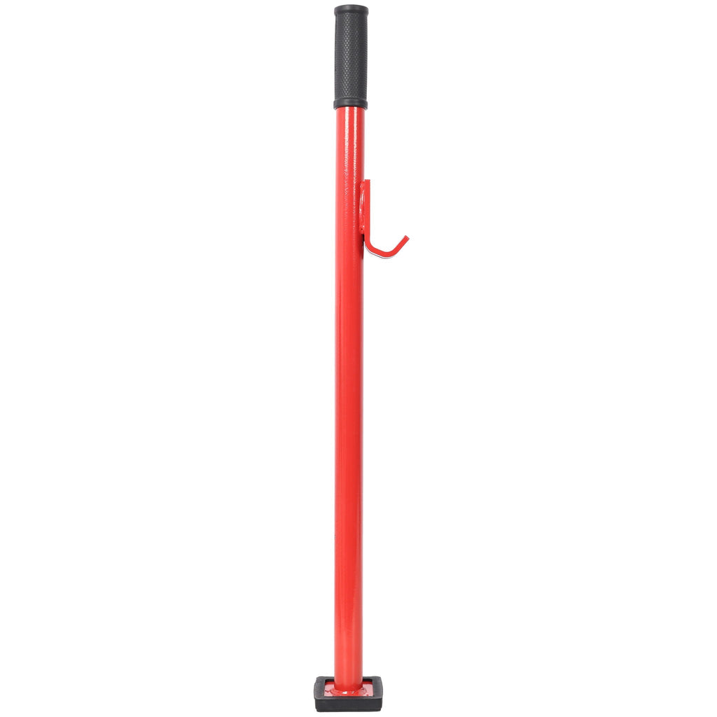 Universal Steel Dent Removal Pulling Stick with Welded Hooks - Red