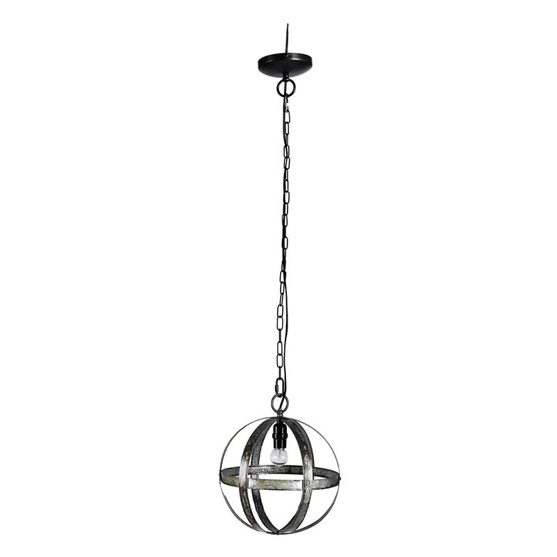 Metal Chandelier with Adjustable Chain