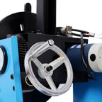 Heavy Duty Rotary Welding Positioner Turntable Table with Manual Tilt - Blue