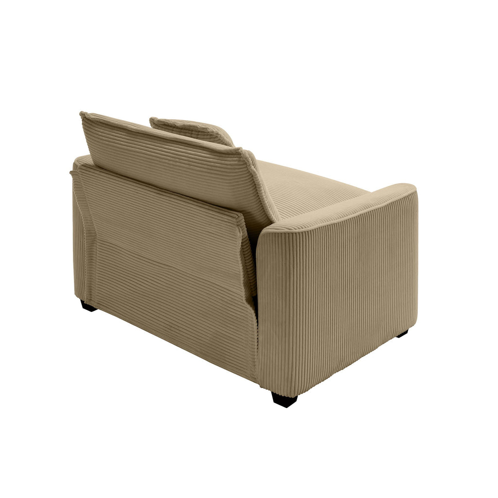 Oversized Deep-Seat Fabric Sofa & Chair Sets