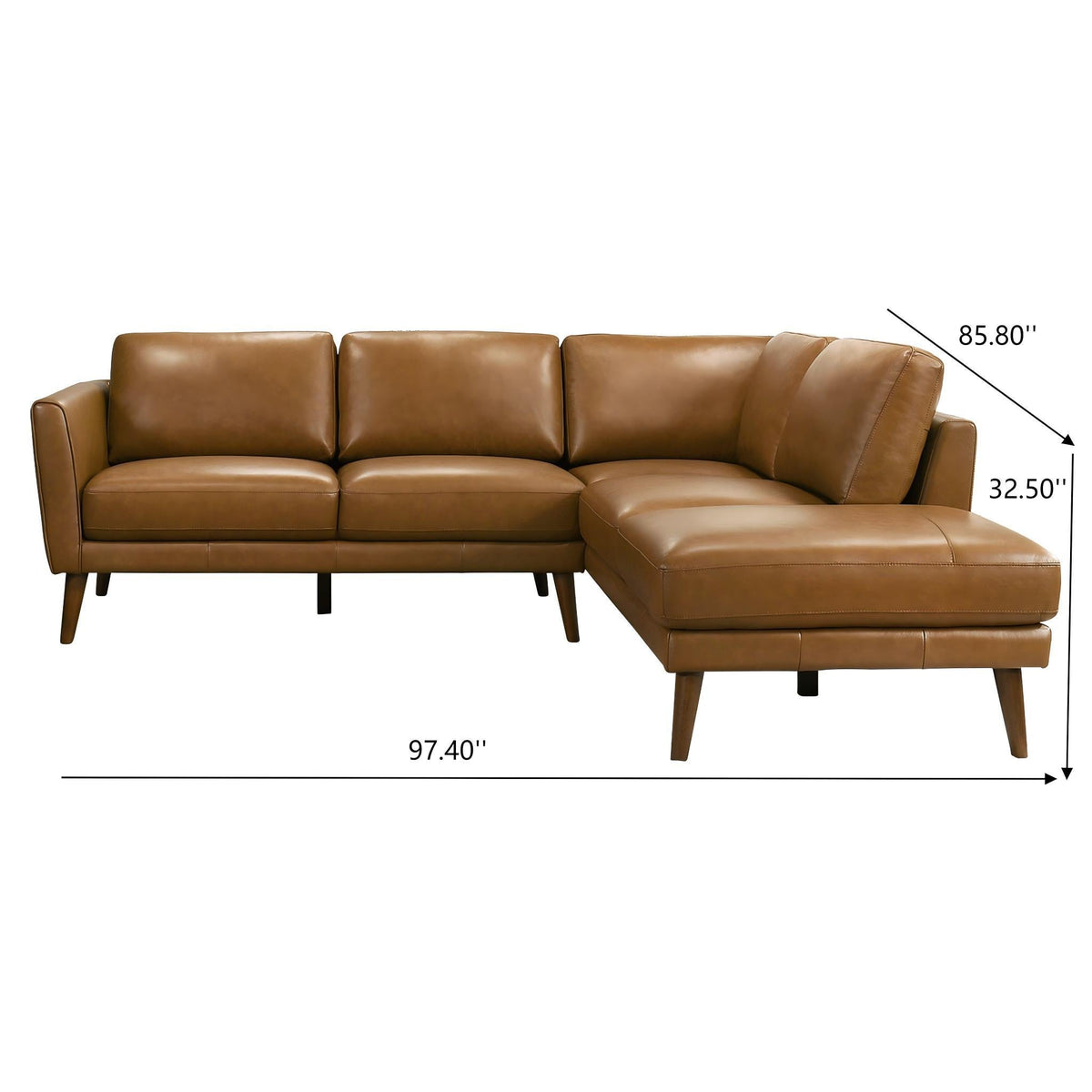 Benson Sectional Sofa With Chaise - Multiple Colors