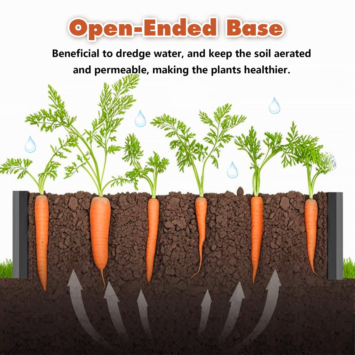 Galvanized Raised Garden Bed with Durable Metal Construction - Outdoor