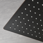 10 Inch Rainfall Square Shower Head with Wall Mount - Oil Rubbed Bronze