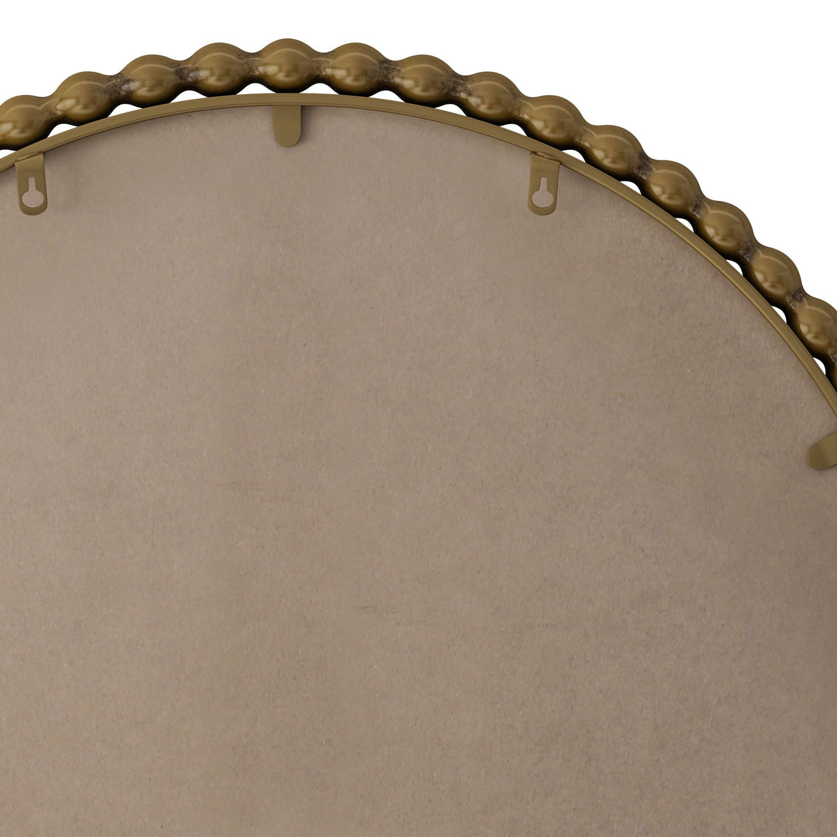 Vintage Iron Art Arch Mirror with Table & Wall Display Options - Gold or Pearl Silver