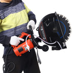 Electric 14" Cut Off Saw with Wet/Dry Functionality – Black