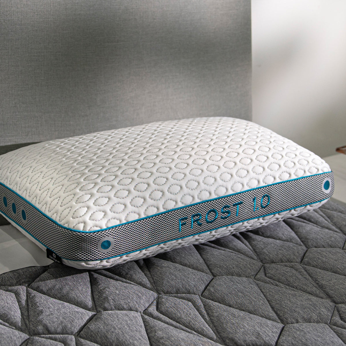 King Cooling Pillow with Dual Comfort - White