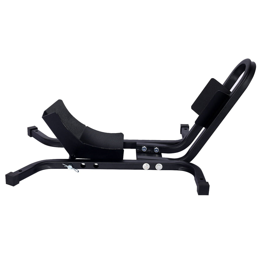 Heavy Duty Motorcycle Front Tire Chock with 1200 lb Capacity - Black
