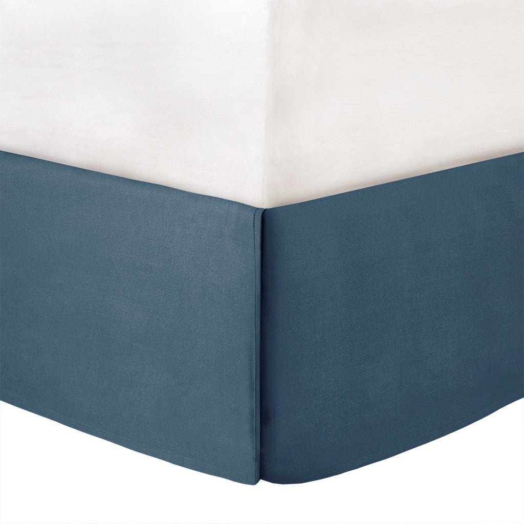 Cotton Sateen Comforter Set with Coastal Motif - Blue