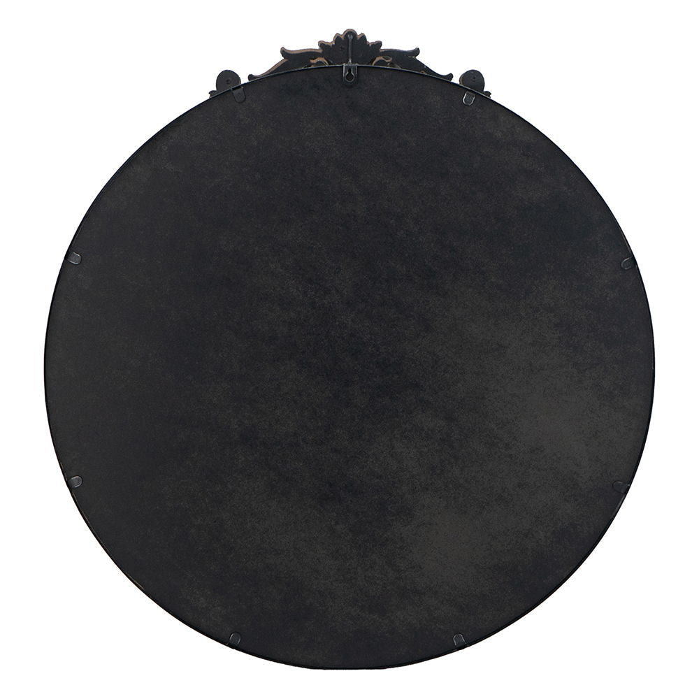 Classic Design Wall Mirror with Baroque-Inspired Frame – Gold or Black