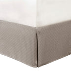 Herringbone Queen Comforter Set with Hypoallergenic Fill - Neutral