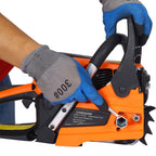Professional Gasoline Chainsaw with 20-Inch Bar - Orange