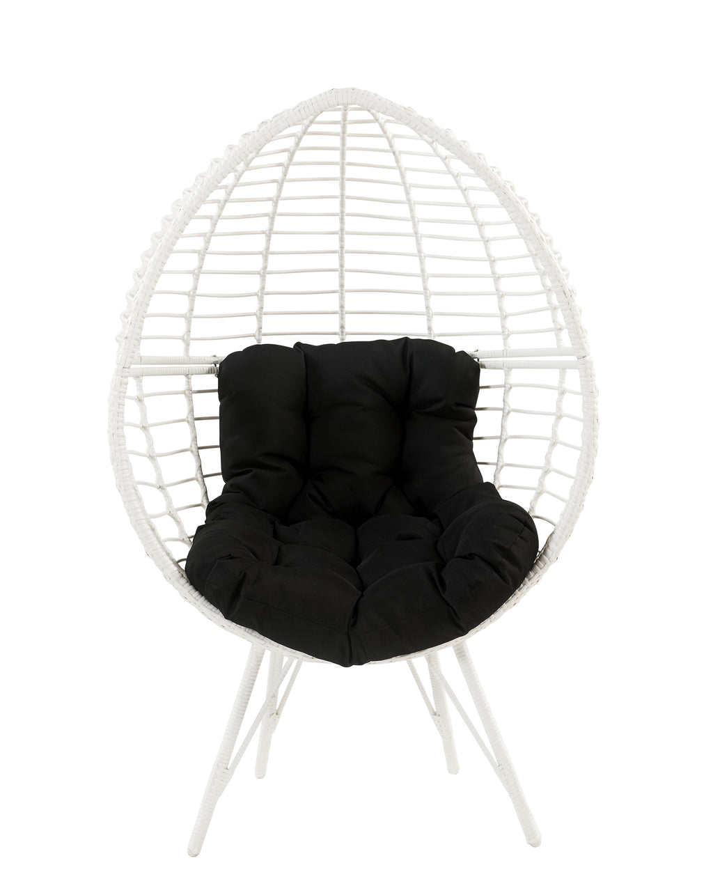 Galzed Patio Seating with Metal & Wicker Construction - Outdoor