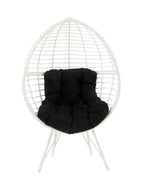 Galzed Patio Seating with Metal & Wicker Construction - Outdoor