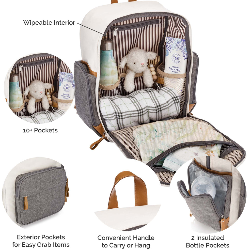Parker Baby Co. Birch Bag Mini Diaper Backpack