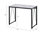 Zaidin Antique White Writing Desk