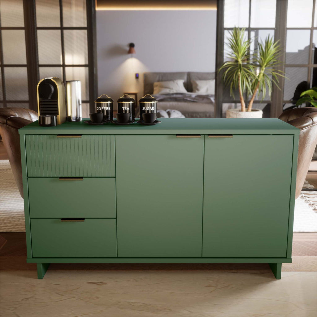 Granville Sideboard with Full Extension Drawers - Multiple Colors
