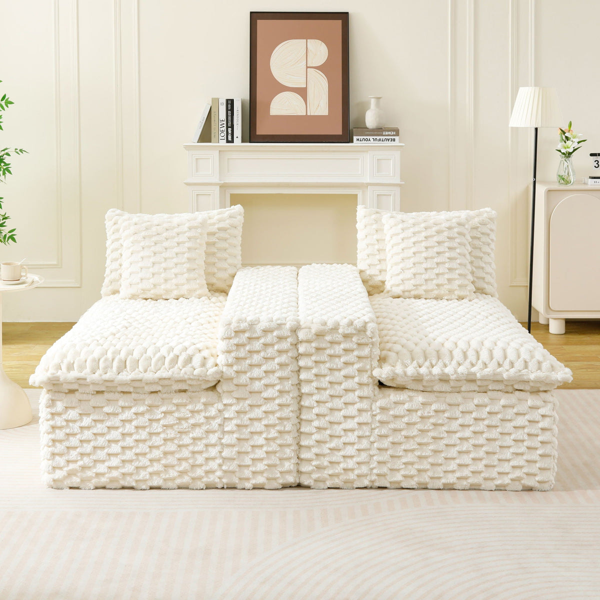 Multifunctional Sofa with Adjustable Layout - Multiple Colors