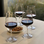 Unbreakable Tritan Wine Glass Set with Shatterproof Design - Clear