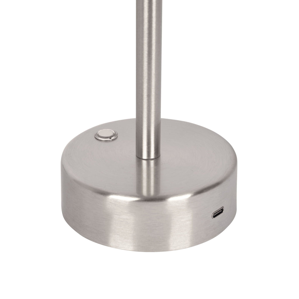 Rechargeable LED Table Lamp with Touch Switch - Gold or Pearl Silver