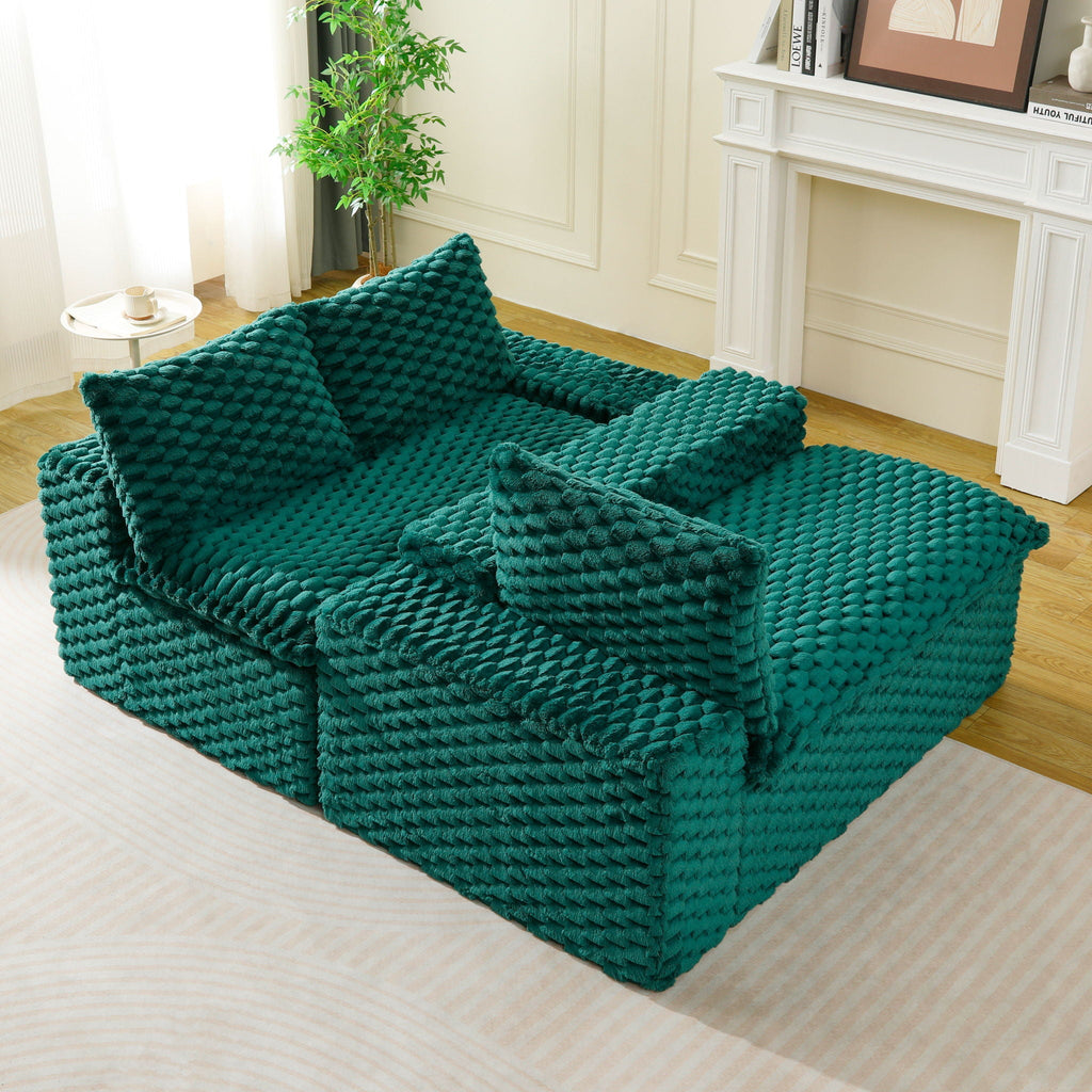 Multifunctional Sofa with Adjustable Layout - Multiple Colors
