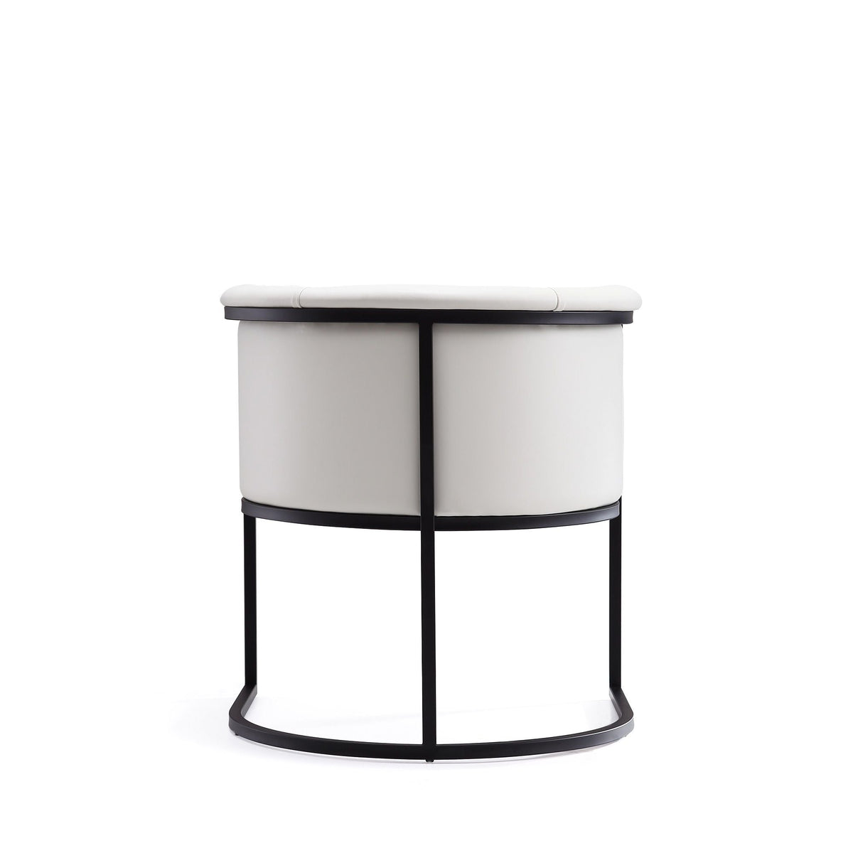 Cosmopolitan Dining Chair with Geometric Metal Frame - Multiple Colors