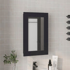 Medicine Cabinet with Mirror and 3 Shelves - Engineered Wood
