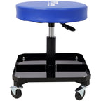 Adjustable Pneumatic Garage Stool with 250 LBS Capacity - Steel