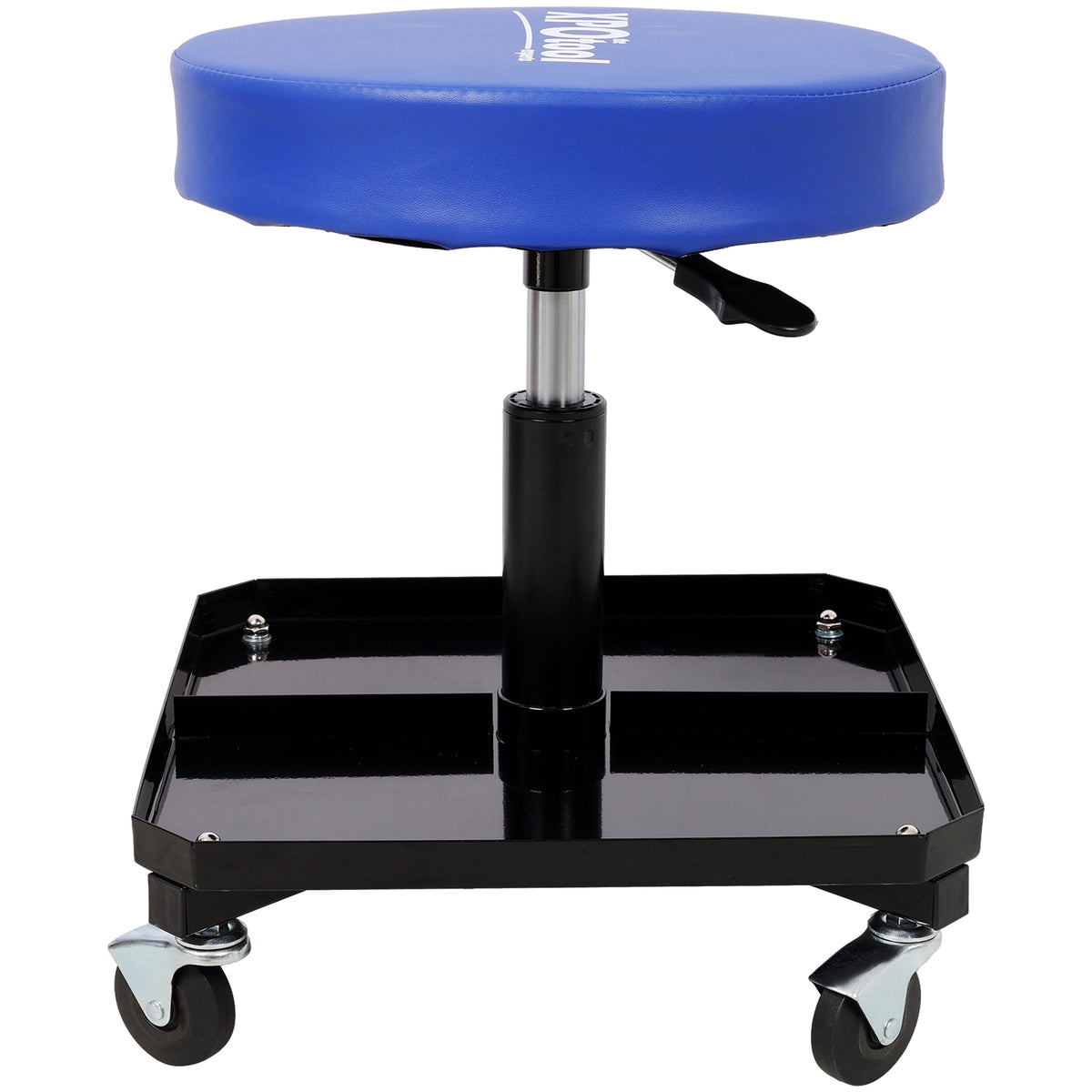Adjustable Pneumatic Garage Stool with 250 LBS Capacity - Steel
