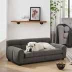 Modern Pet Sofa With Backrest And Armrests