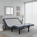 Twin XL Adjustable Bed Base with Massage and Programmable Positions