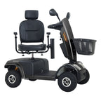 Heavy Duty Mobility Scooter with Long Range and Enhanced Safety - Red, Blue, Black, Gray