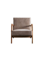 Mid-Century Modern Accent Chair with Cushioning - Multiple Colors