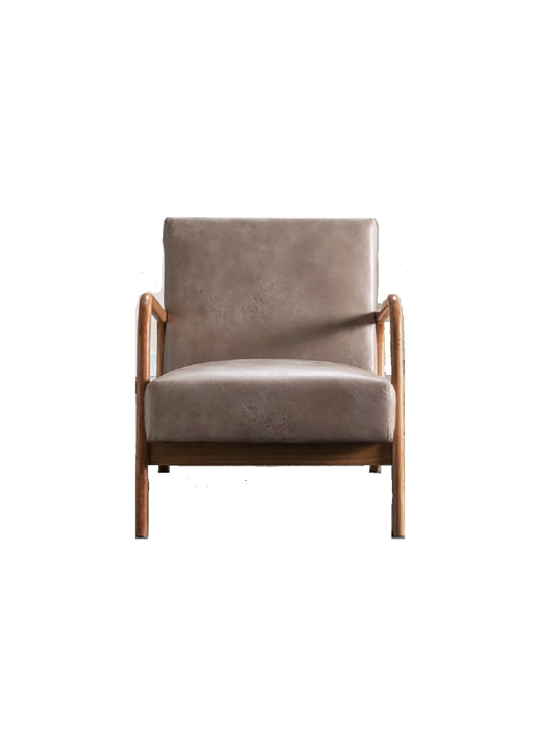 Mid-Century Modern Accent Chair with Cushioning - Multiple Colors