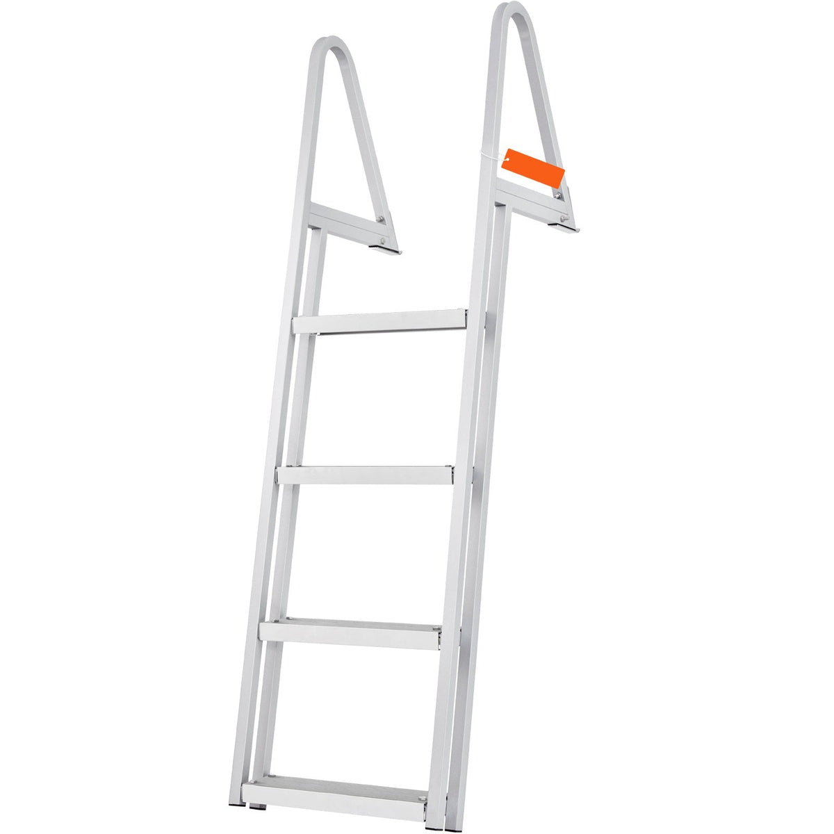 Dock Ladder with 4 Removable Steps and 350 lbs Capacity - Aluminum Alloy