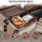 4 Piece Hard Shell Luggage Set with Spinner Wheels - Multiple Colors