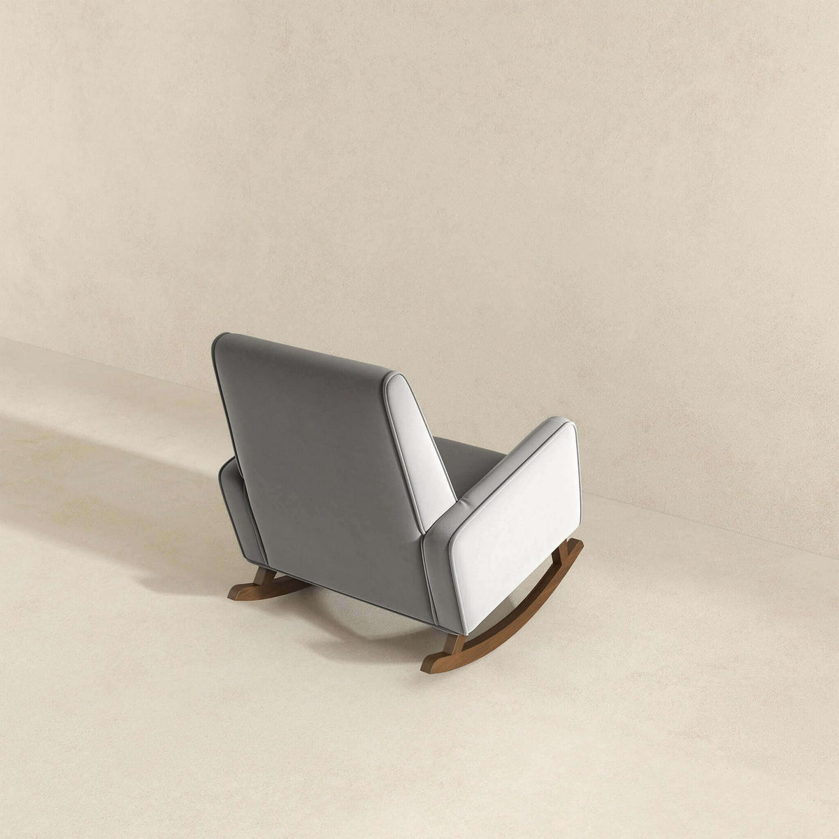 Demetrius Solid Wood Rocking Chair - Multiple Colors
