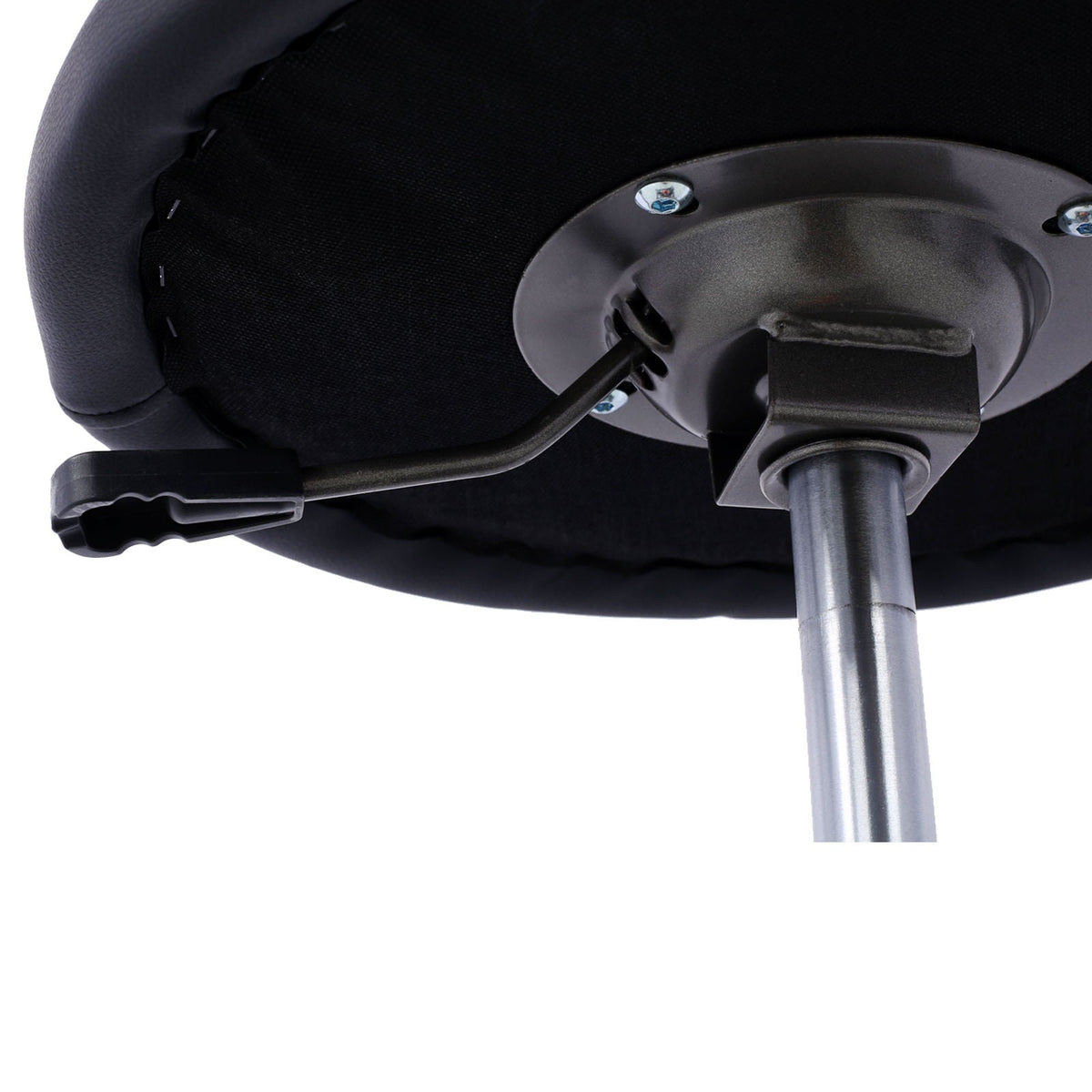 Pneumatic 360 Degree Swivel Creeper Stool with Adjustable Height - Red, Yellow, Green, Dark Gray