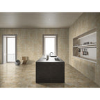 Textured 3D Decorative Tiles with Polished Marble Surface - Yellow, Gray, or White