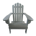 Walnut Adirondack Chair with Foldable Design - Outdoor or Indoor