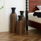 Classic And Neat Floor Vase with High Independent Stand - Multiple Colors