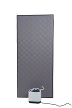 Portable Grey Steam Sauna Tent with Remote Control and Chair