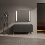 Freestanding Bathroom Vanity with Soft Close Cabinet Doors - Light or Dark Brown