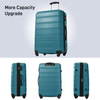 Hardshell Luggage Sets 4 Pieces with TSA Lock and Spinner Wheels - Multiple Colors