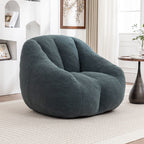 Comfy Bean Bag Chair with Memory Foam Filler - Tufted Soft
