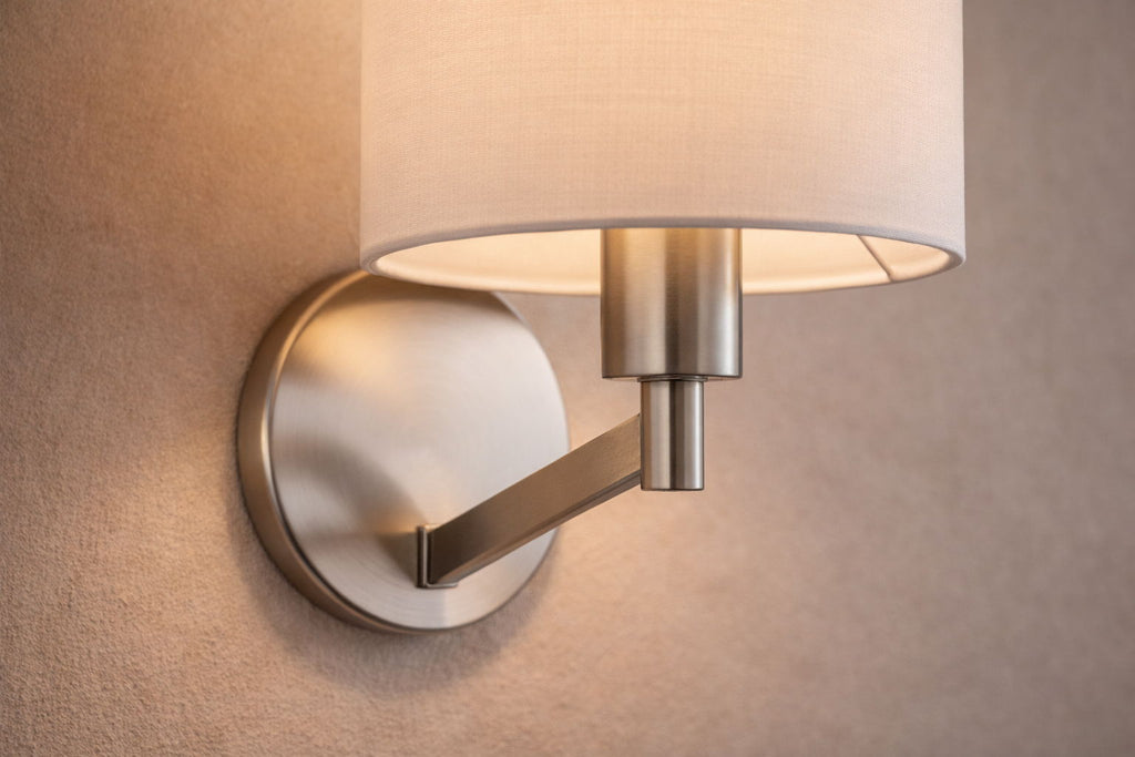 Nebula - Base Wall Lamp With Rotary Switch Shade